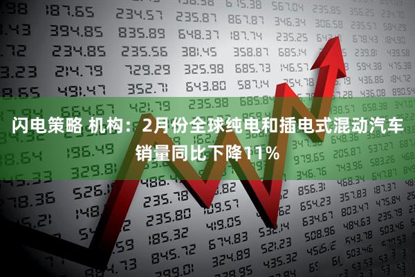 闪电策略 机构：2月份全球纯电和插电式混动汽车销量同比下降11%