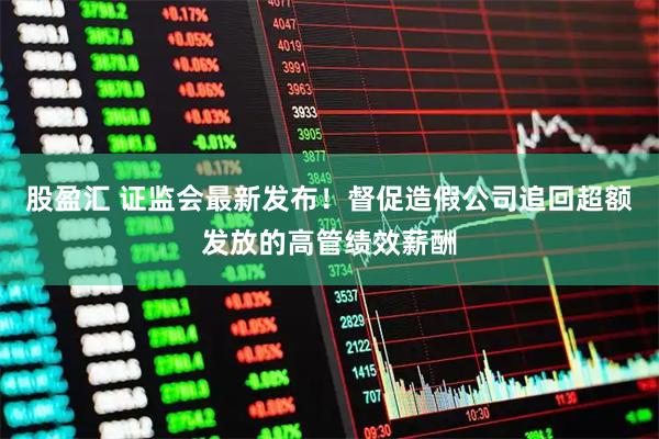 股盈汇 证监会最新发布！督促造假公司追回超额发放的高管绩效薪酬