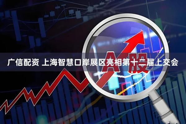 广信配资 上海智慧口岸展区亮相第十二届上交会
