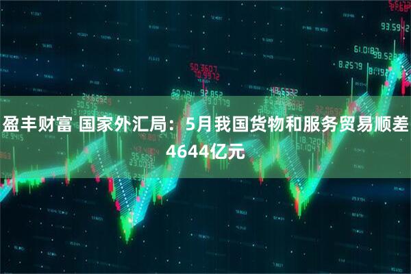 盈丰财富 国家外汇局：5月我国货物和服务贸易顺差4644亿元